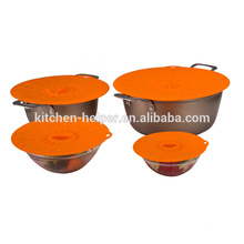 Best selling custom silicone sealing lid silicone suction lids for bowl